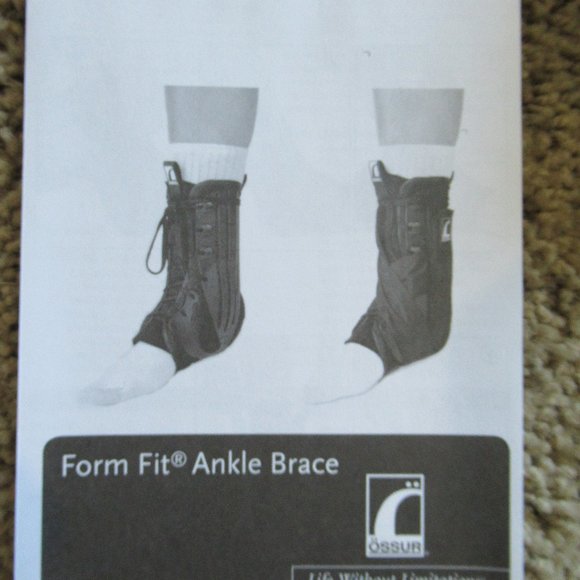 $7SALE Ankle Brace Form Fit XL Stabilizer New in Box Lightweight locking straps - Picture 12 of 14